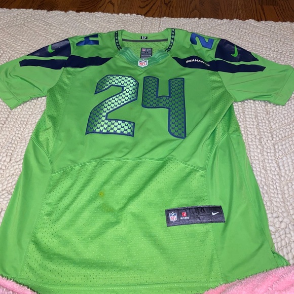 marshawn lynch color rush jersey